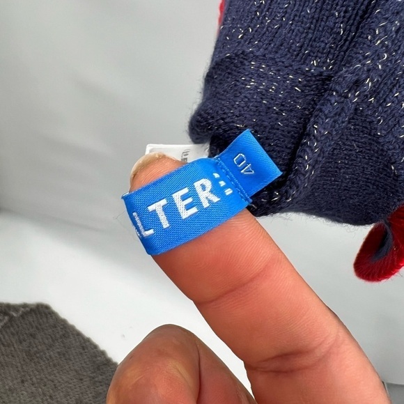 Palster Blue sweater dress with dog Divinus - Picture 7 of 7